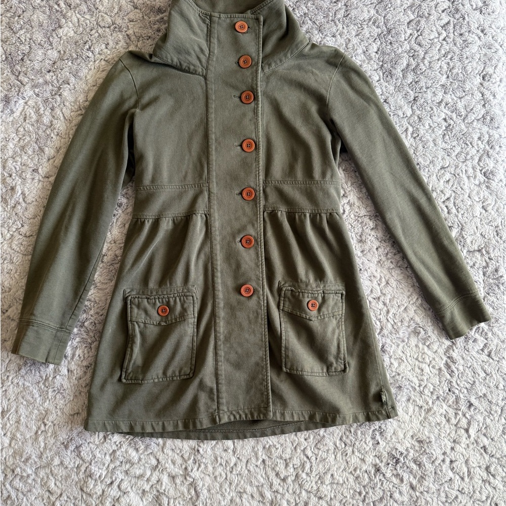 Prana | Charcoal Gray Knit Coat